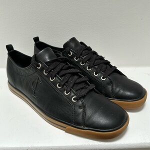 Coach Black Leather Casual Shoes - image 1